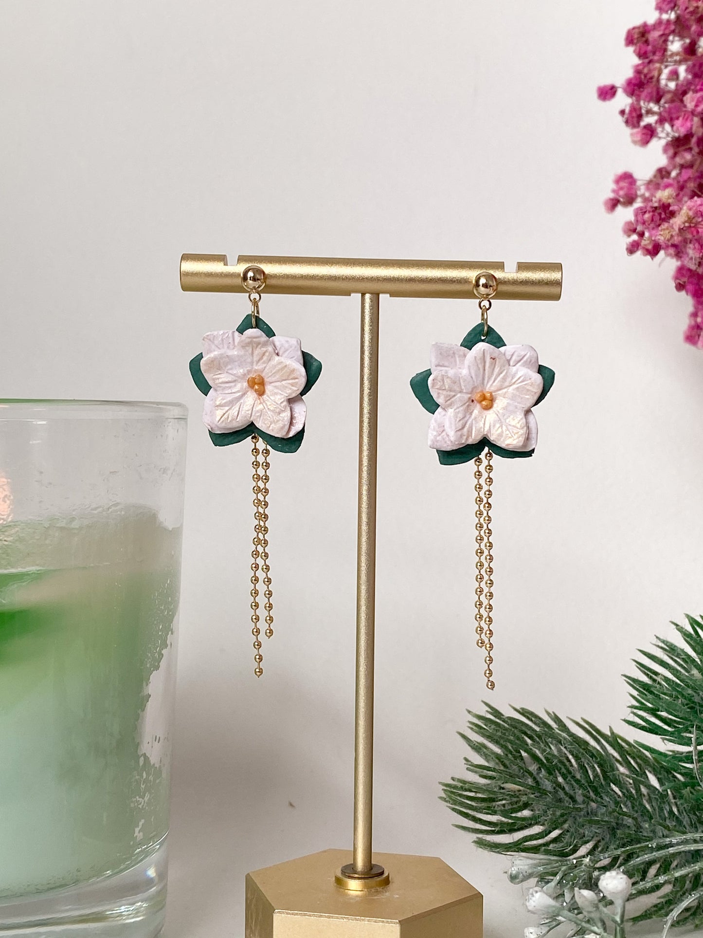 Poinsettia Dangles (3 colours)