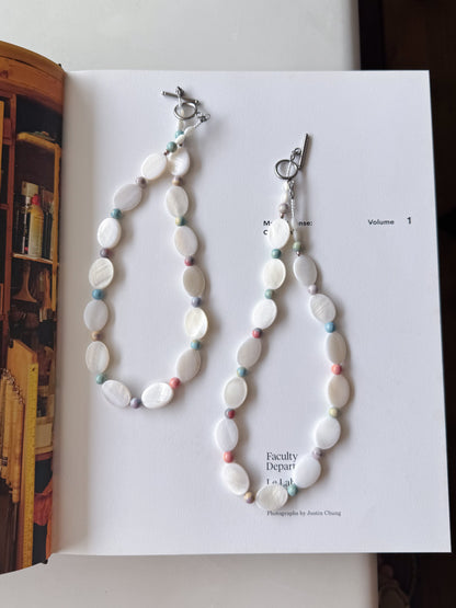 Pastel Rainbow Lagoon Necklace