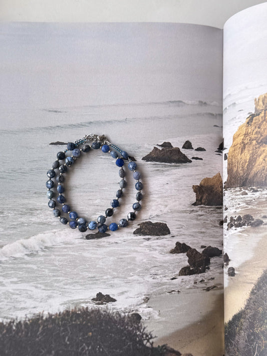 Stratos Denim Necklace