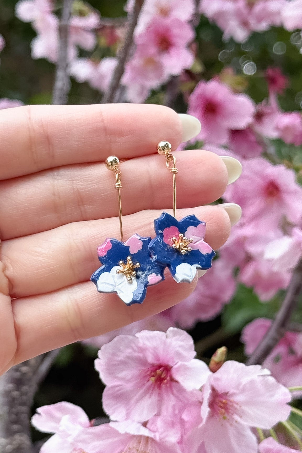 Chiyogami earrings (11 styles)