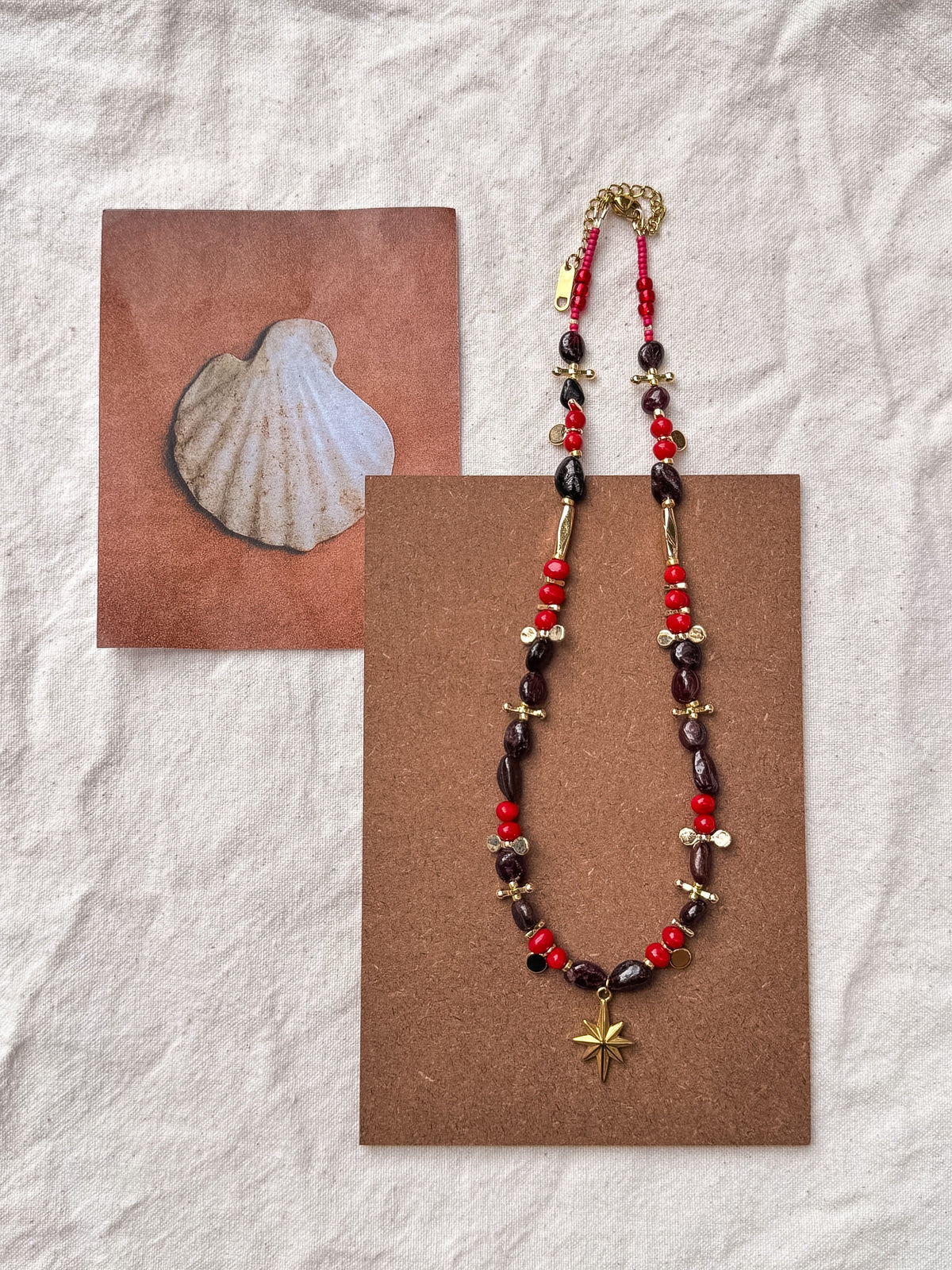 Carmine Necklace (Multiple designs)