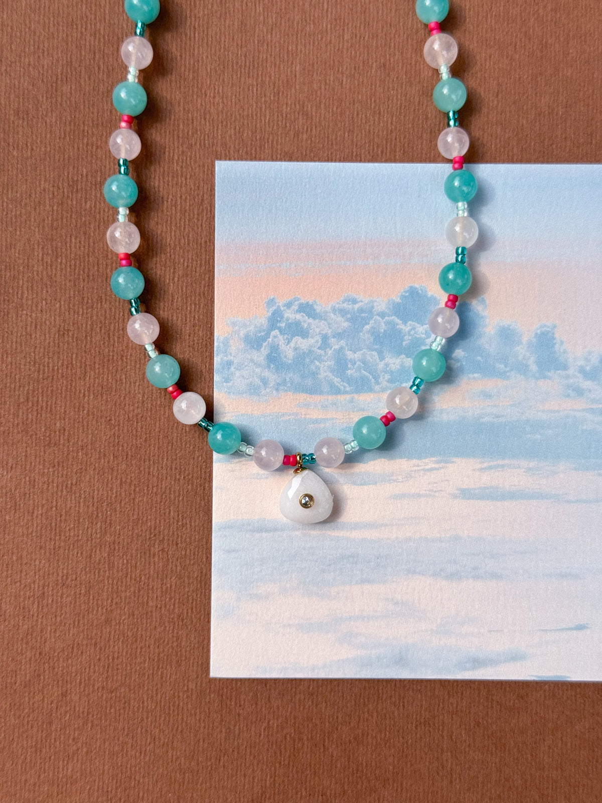 Neon foam Necklace