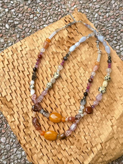 Winter Sangria Necklace