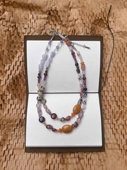 Winter Sangria Necklace