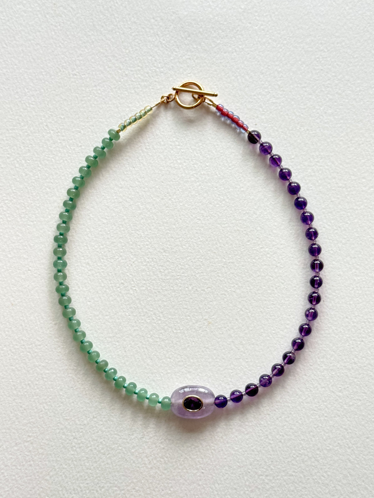 Jade & Violet Necklace