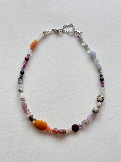 Winter Sangria Necklace