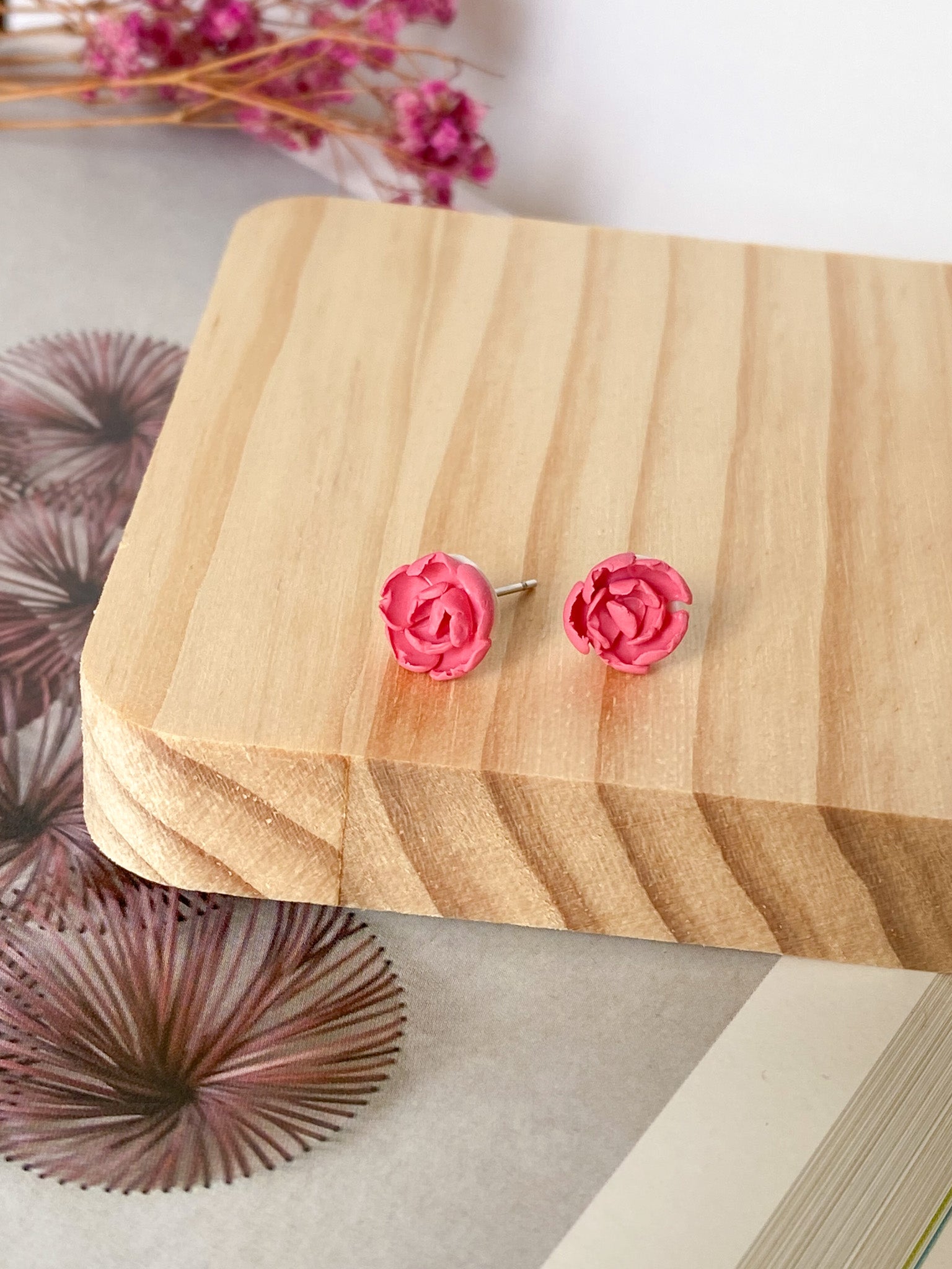 Peony Studs