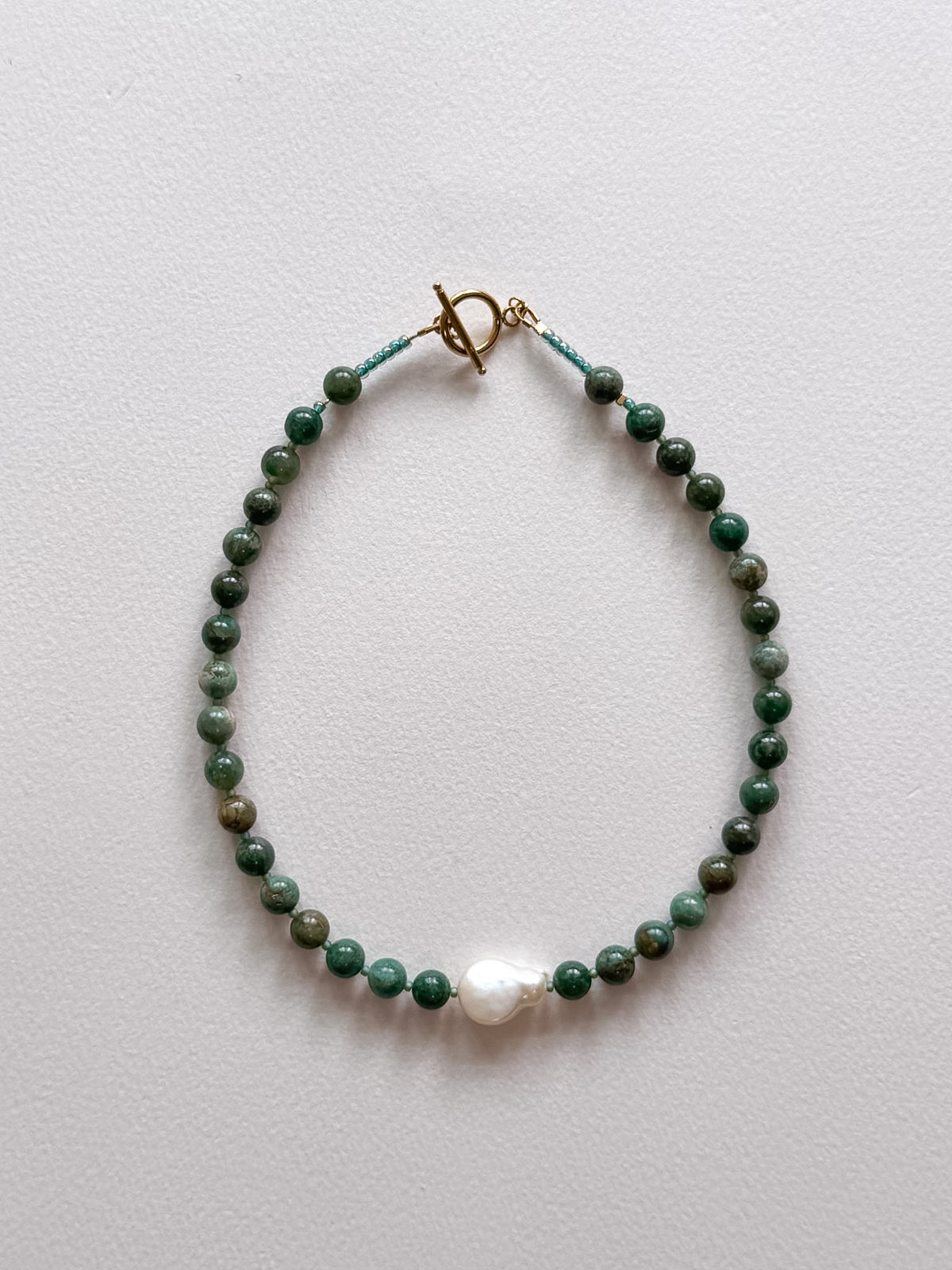 [Backorder] Miya Necklace - African Jade