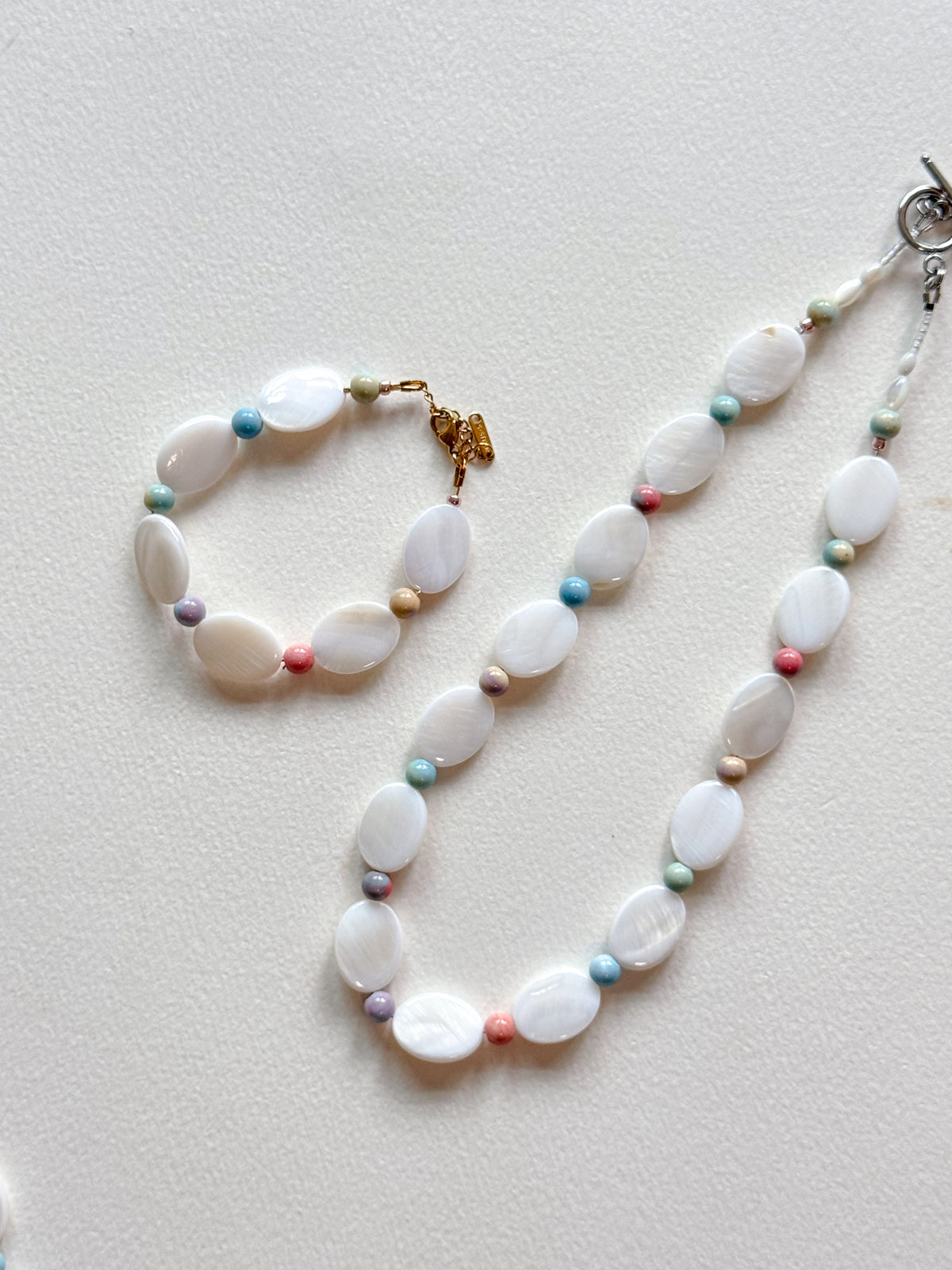 Pastel Rainbow Lagoon Necklace