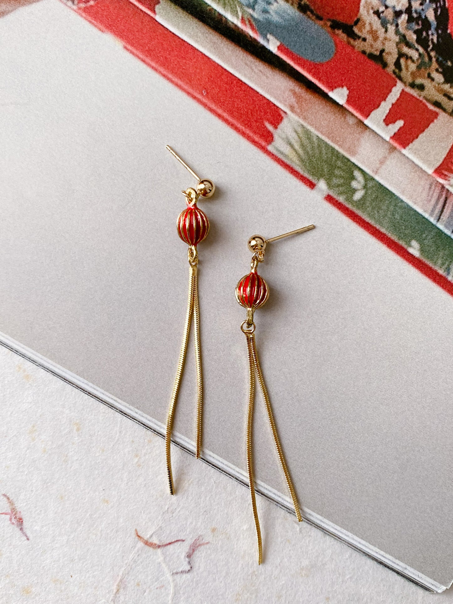 Fu - Lantern Earrings