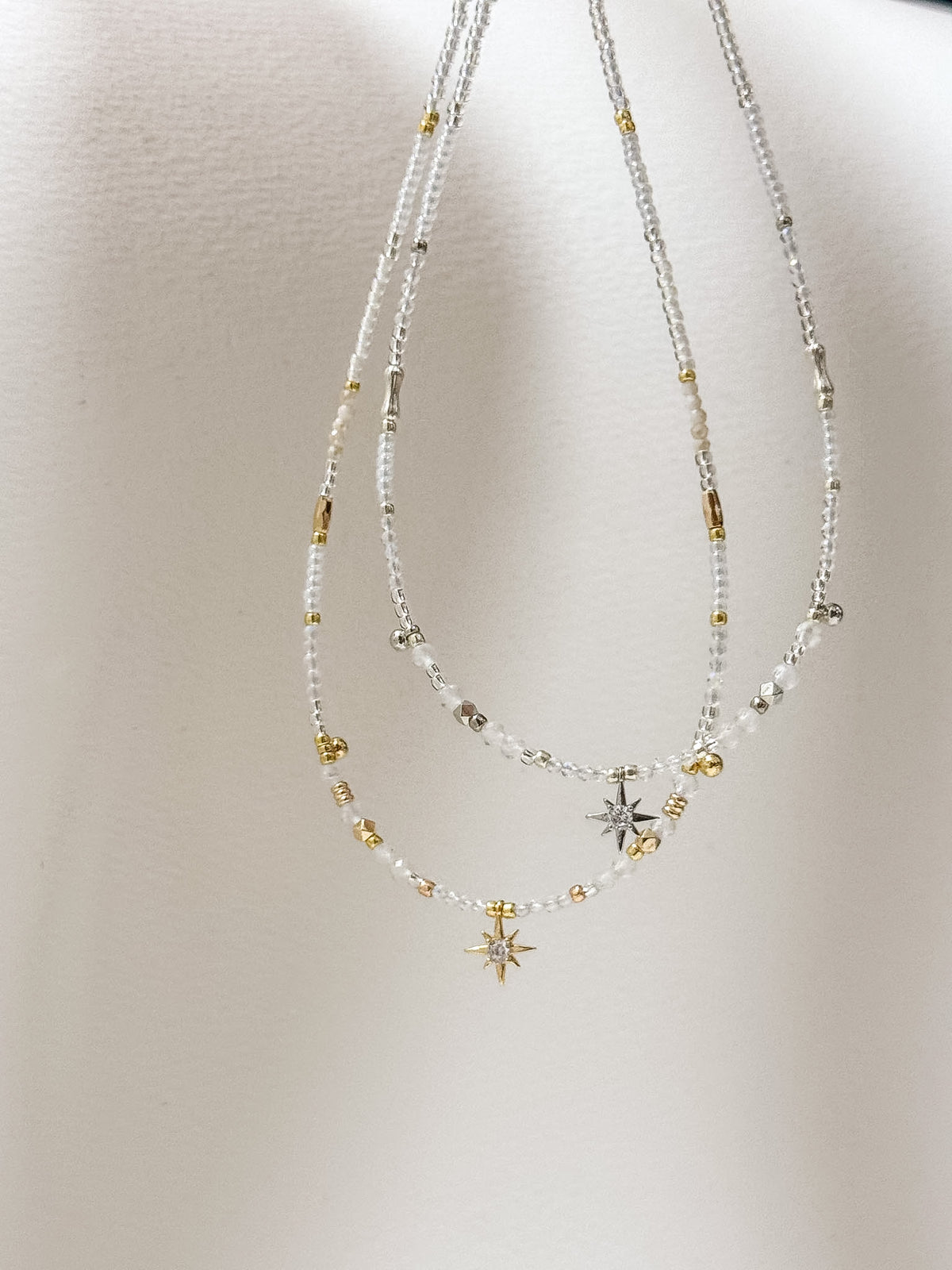 Selene’s Veil Moonstone Necklaces