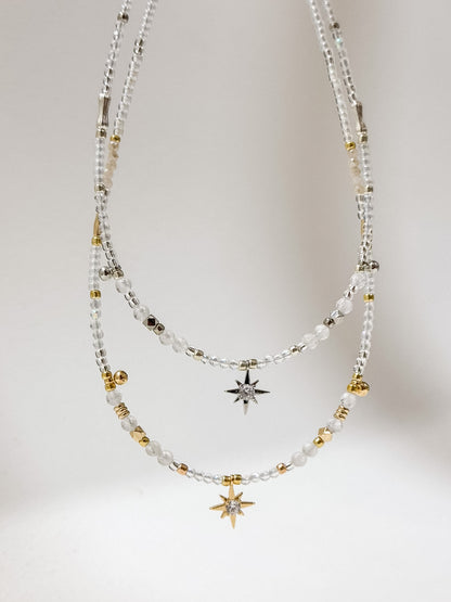 Selene’s Veil Moonstone Necklaces