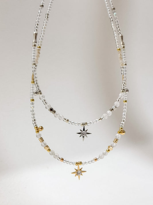 Selene’s Veil Moonstone Necklaces