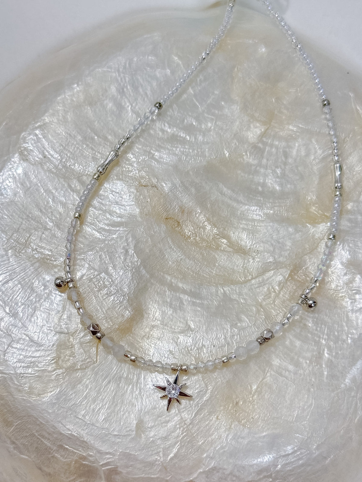 Selene’s Veil Moonstone Necklaces