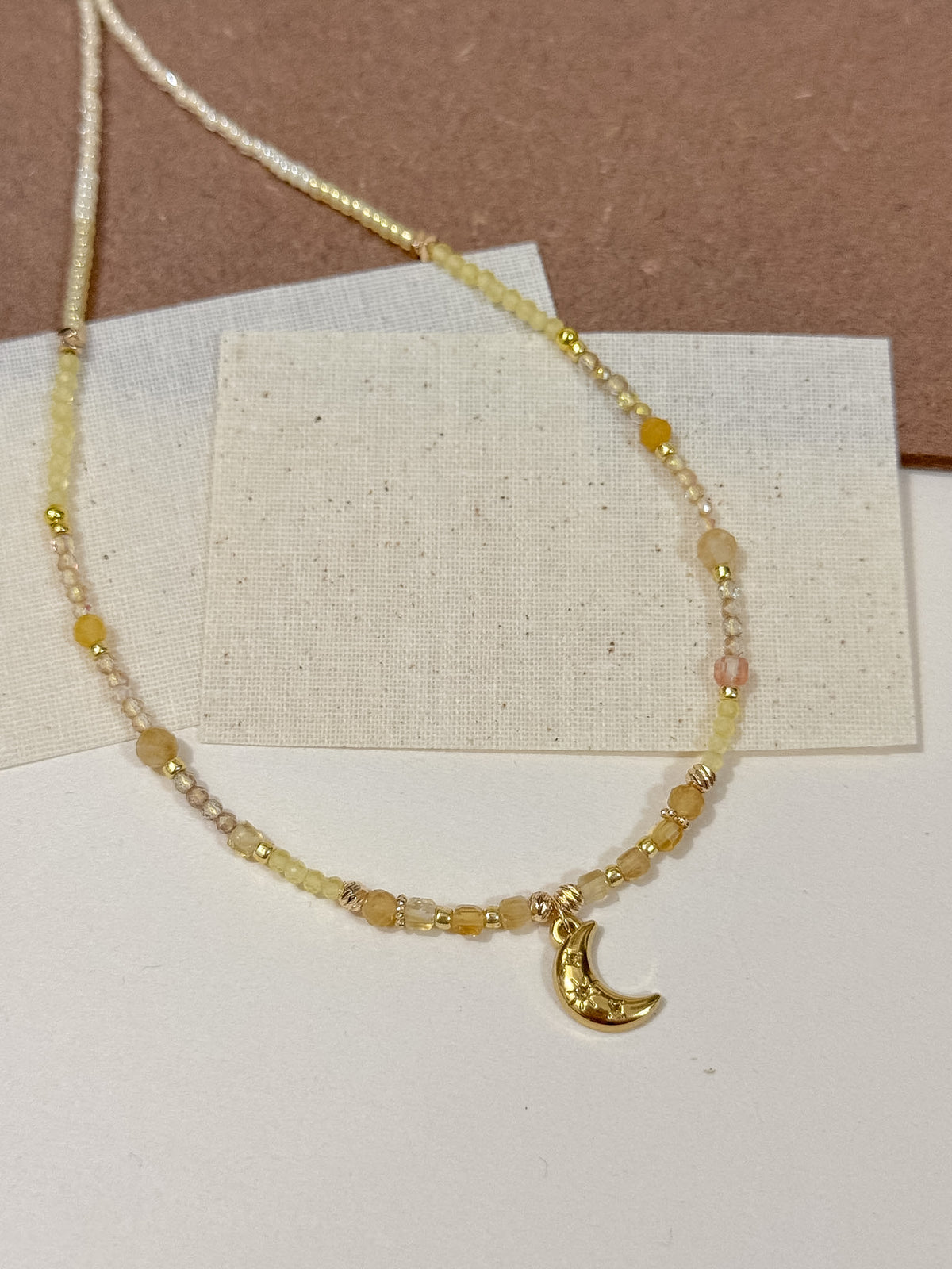 Tangerine Sun Necklace (3 designs)