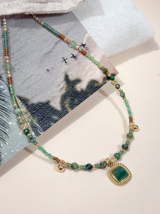 Solar Mica Necklace