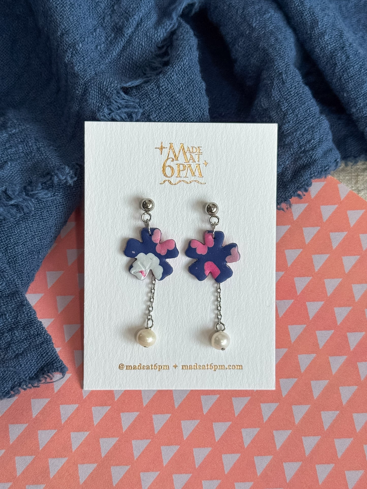Chiyogami earrings (11 styles)