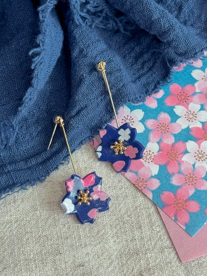 Chiyogami earrings (11 styles)
