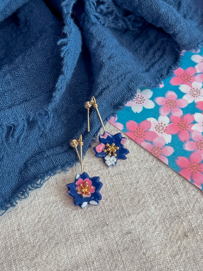 Chiyogami earrings (11 styles)