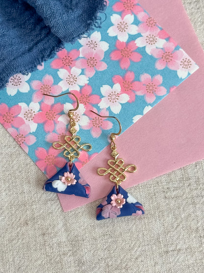 Chiyogami earrings (11 styles)
