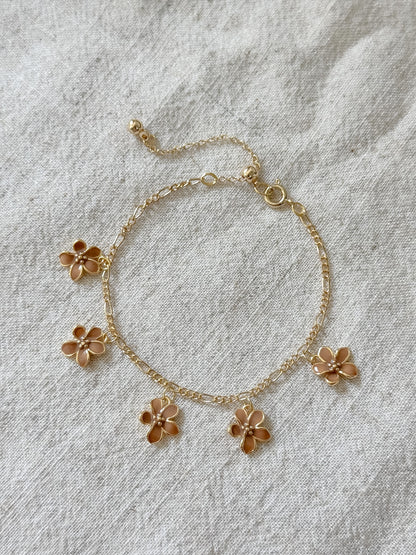 Petals & Charms bracelet (4 styles)