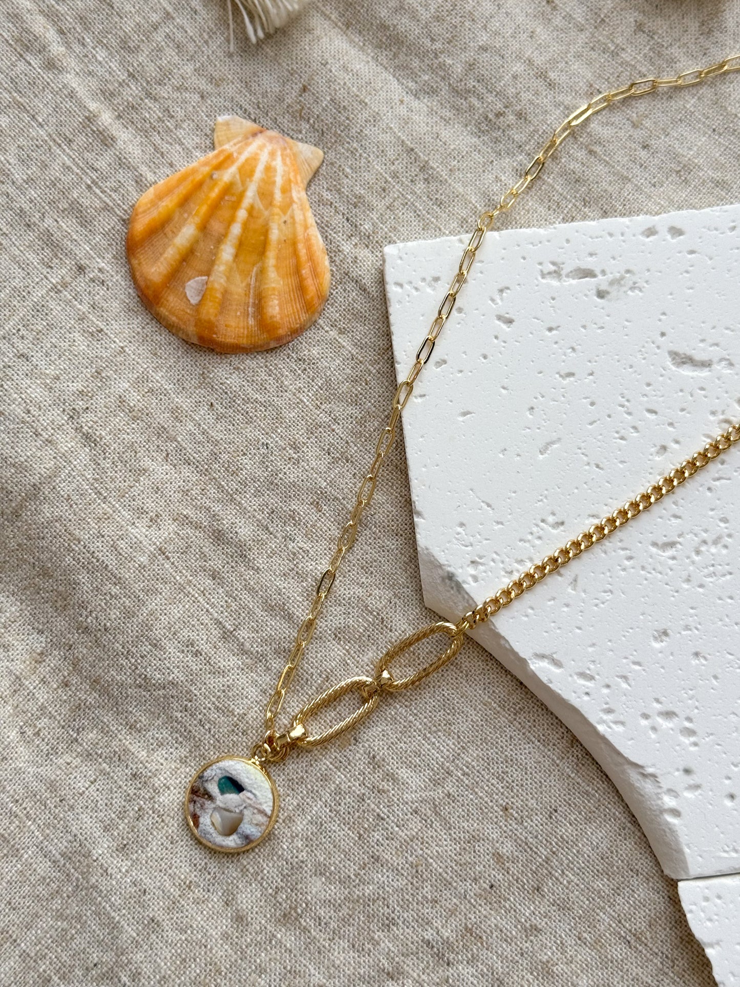 Thalassophobia gold necklace (12 designs)