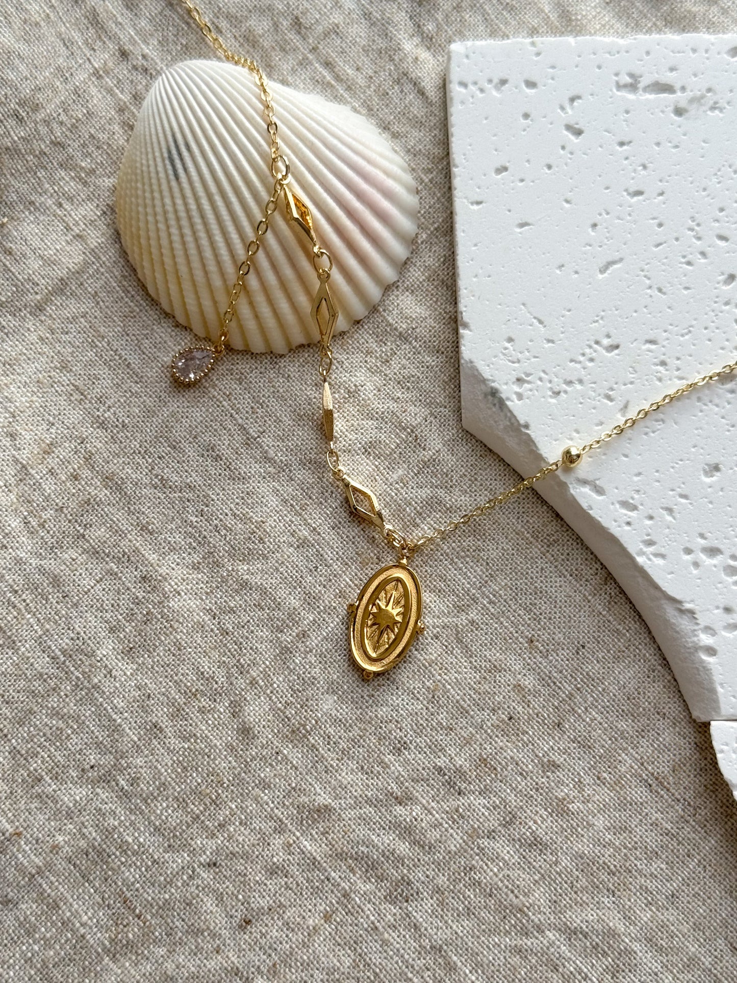 Thalassophobia gold necklace (12 designs)