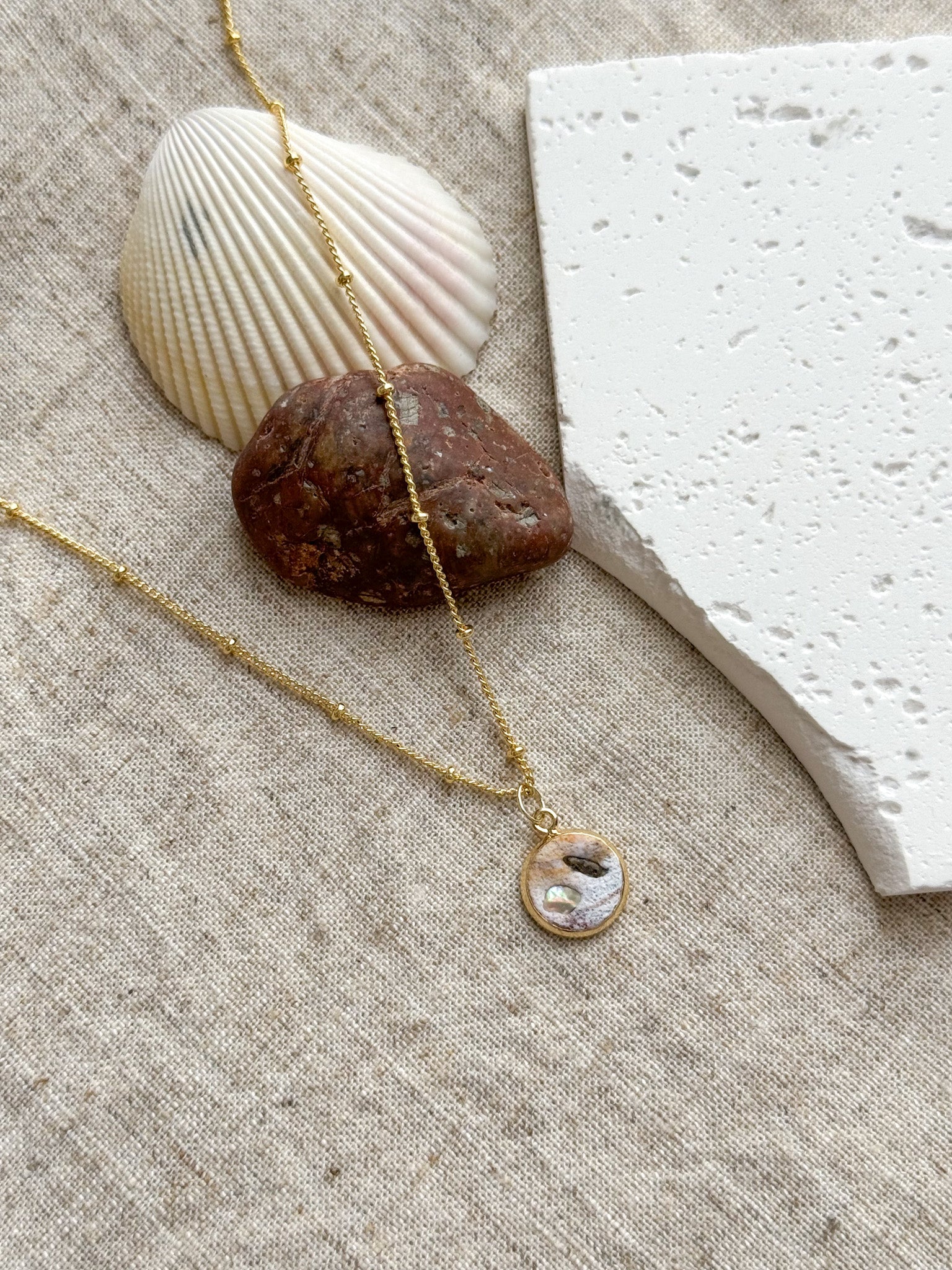 Thalassophobia gold necklace (12 designs)