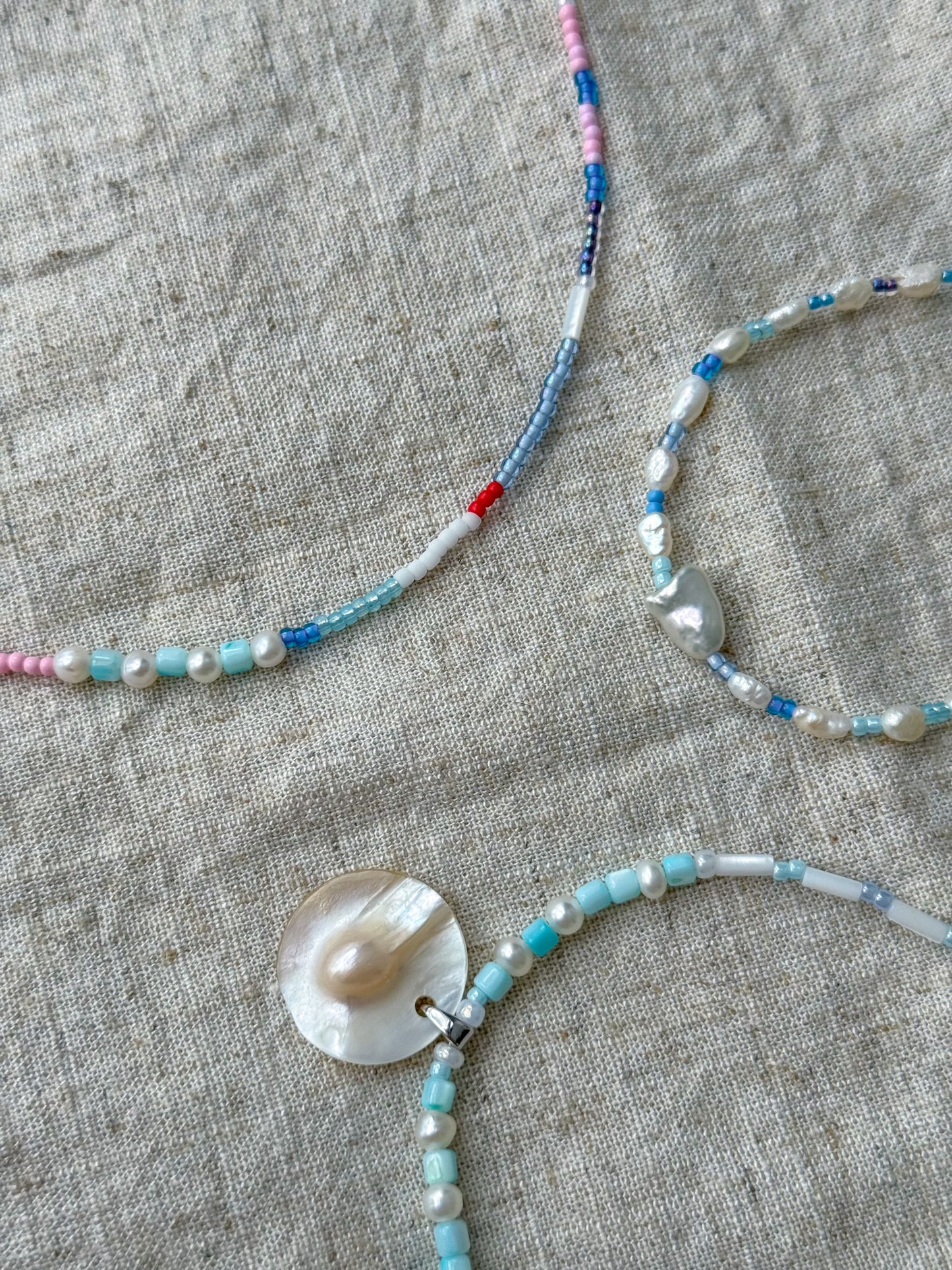 From the ocean necklace & bracelet