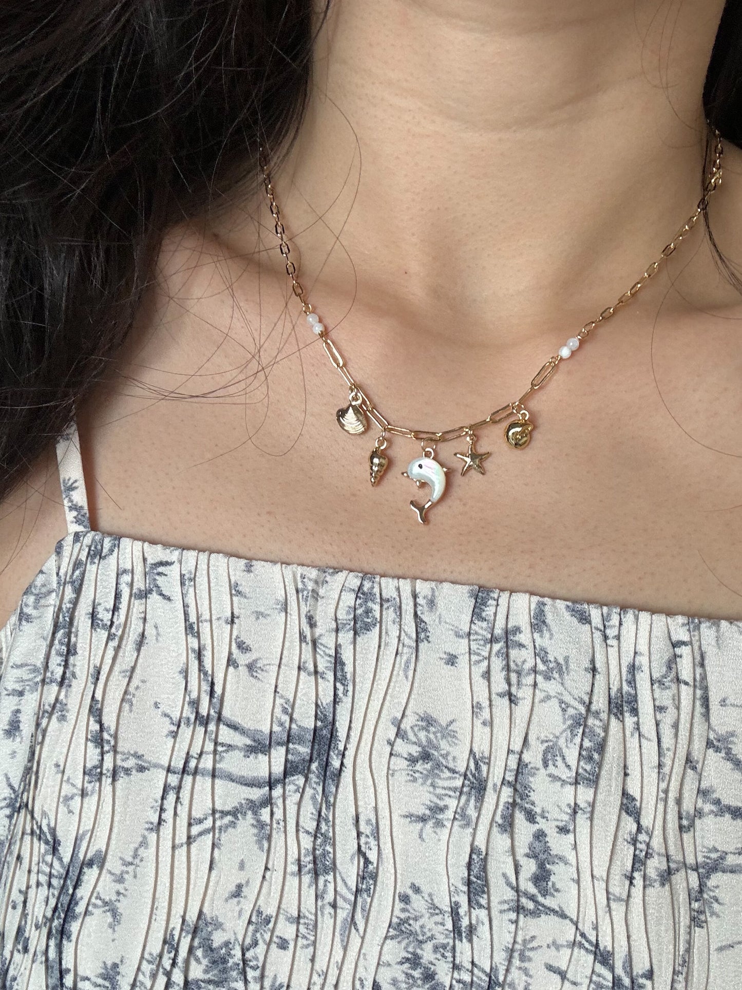 Multi-charm necklace