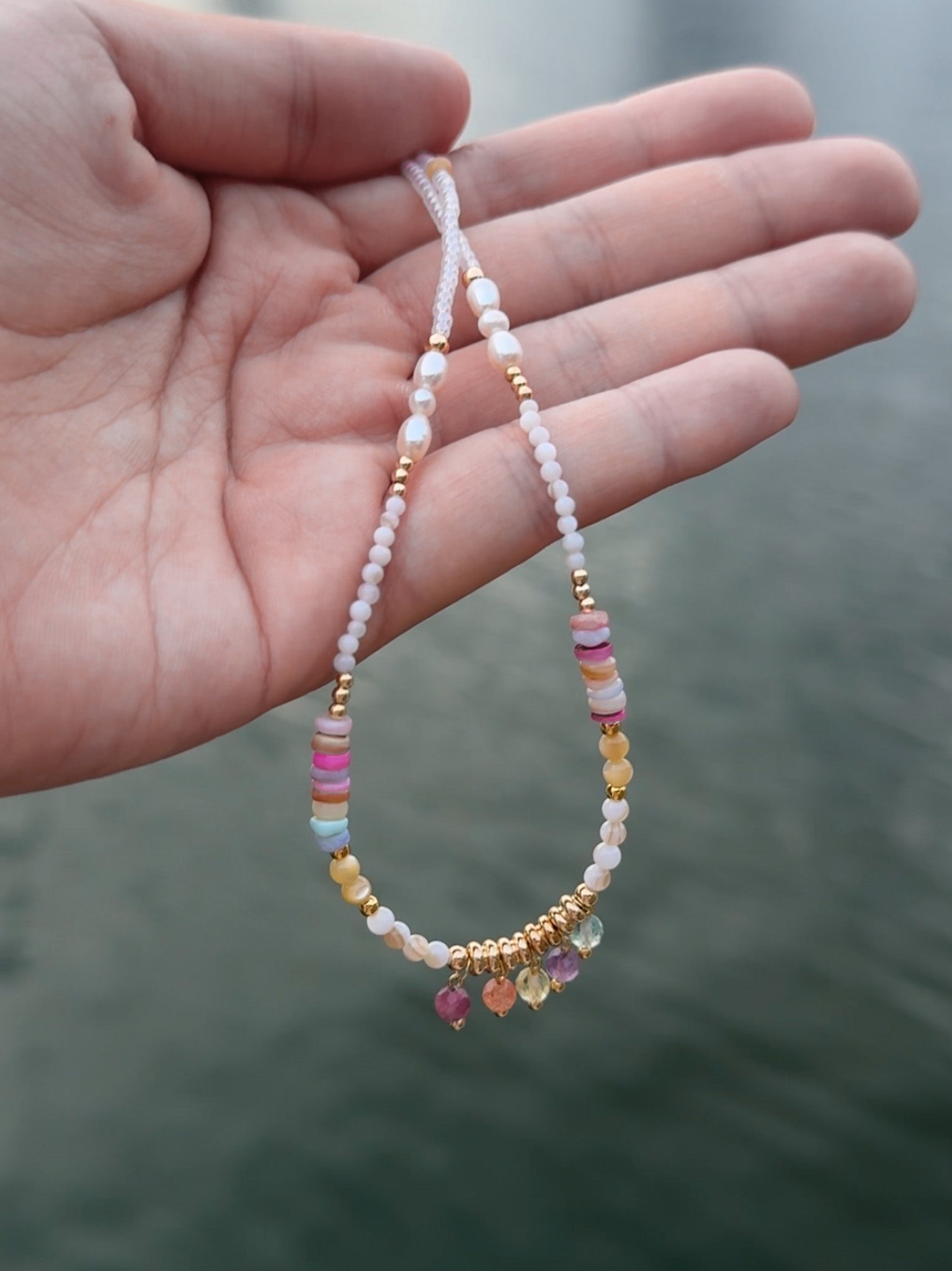 Rainbeau beaded necklace