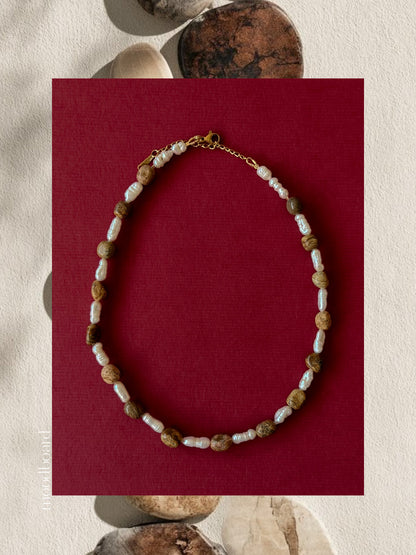 Toffee Marshmallow Necklace