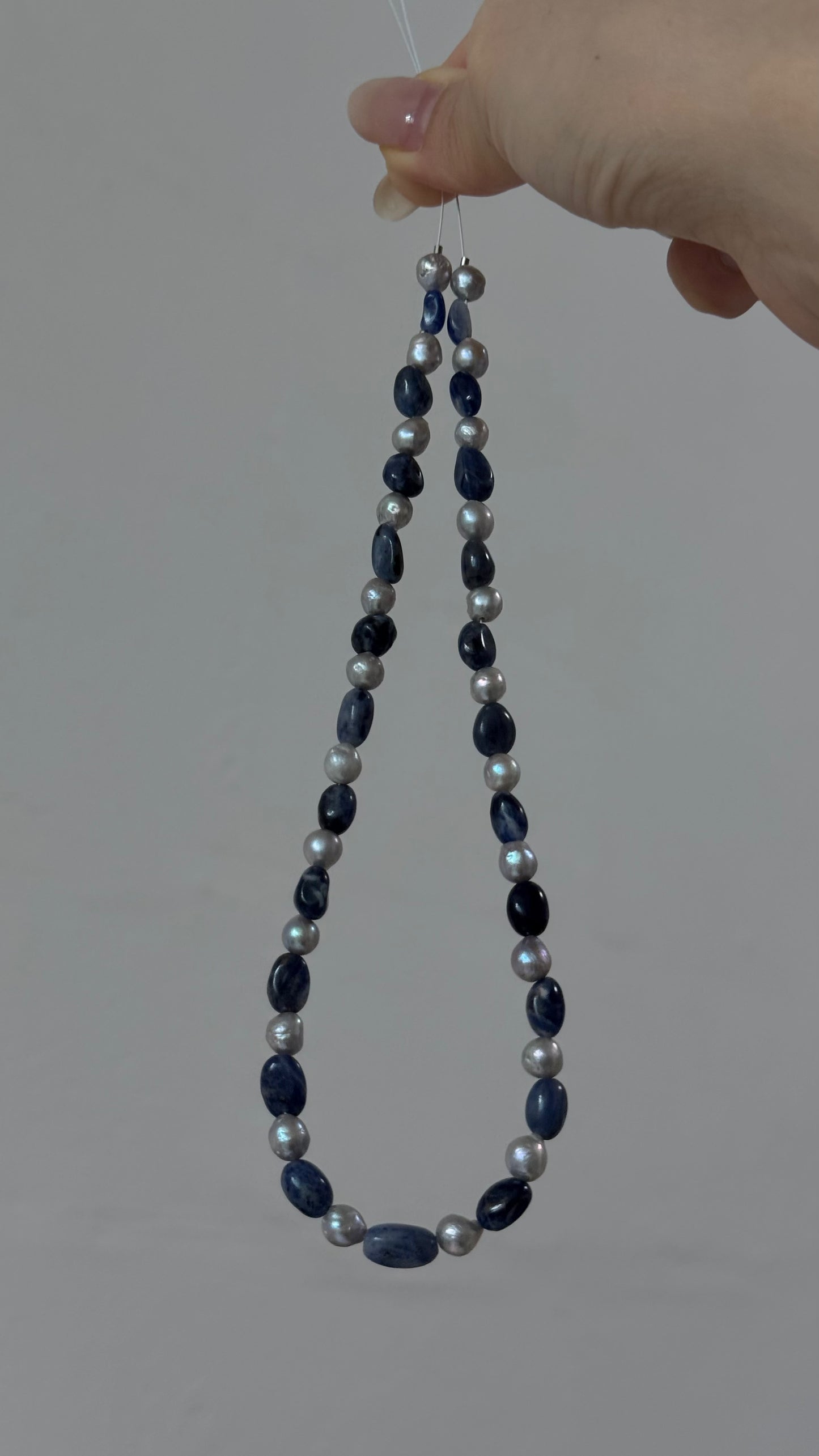 Misty Blueberry Necklace
