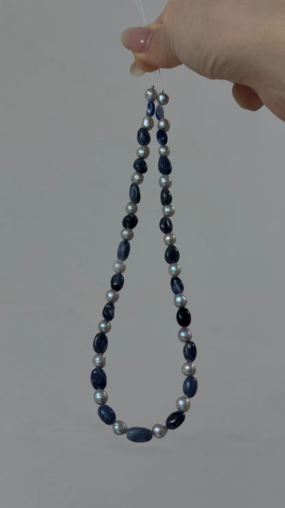 Misty Blueberry Necklace