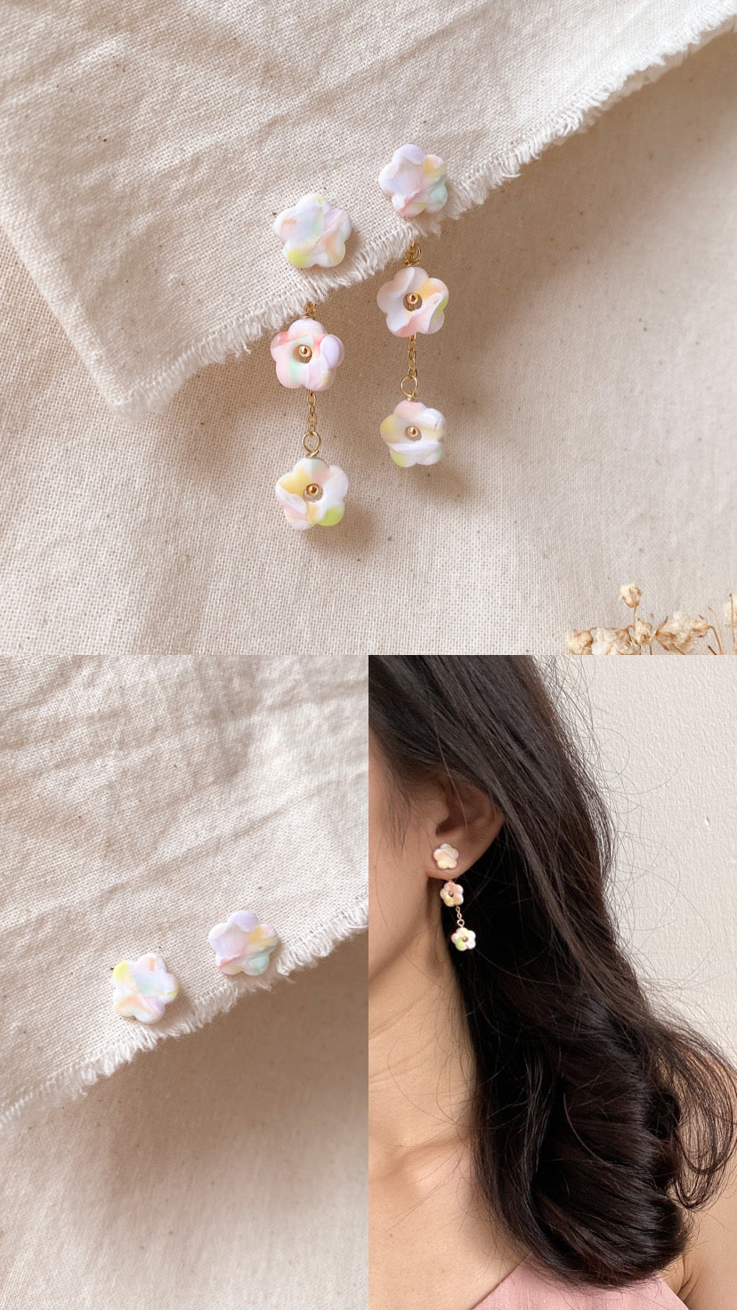 Double Sided Earrings (Stud/Dangle)