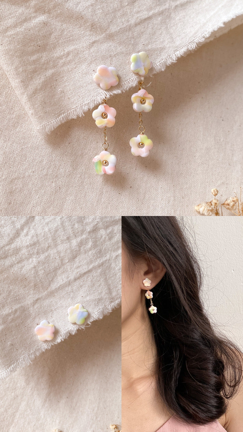 Double Sided Earrings (Stud/Dangle)