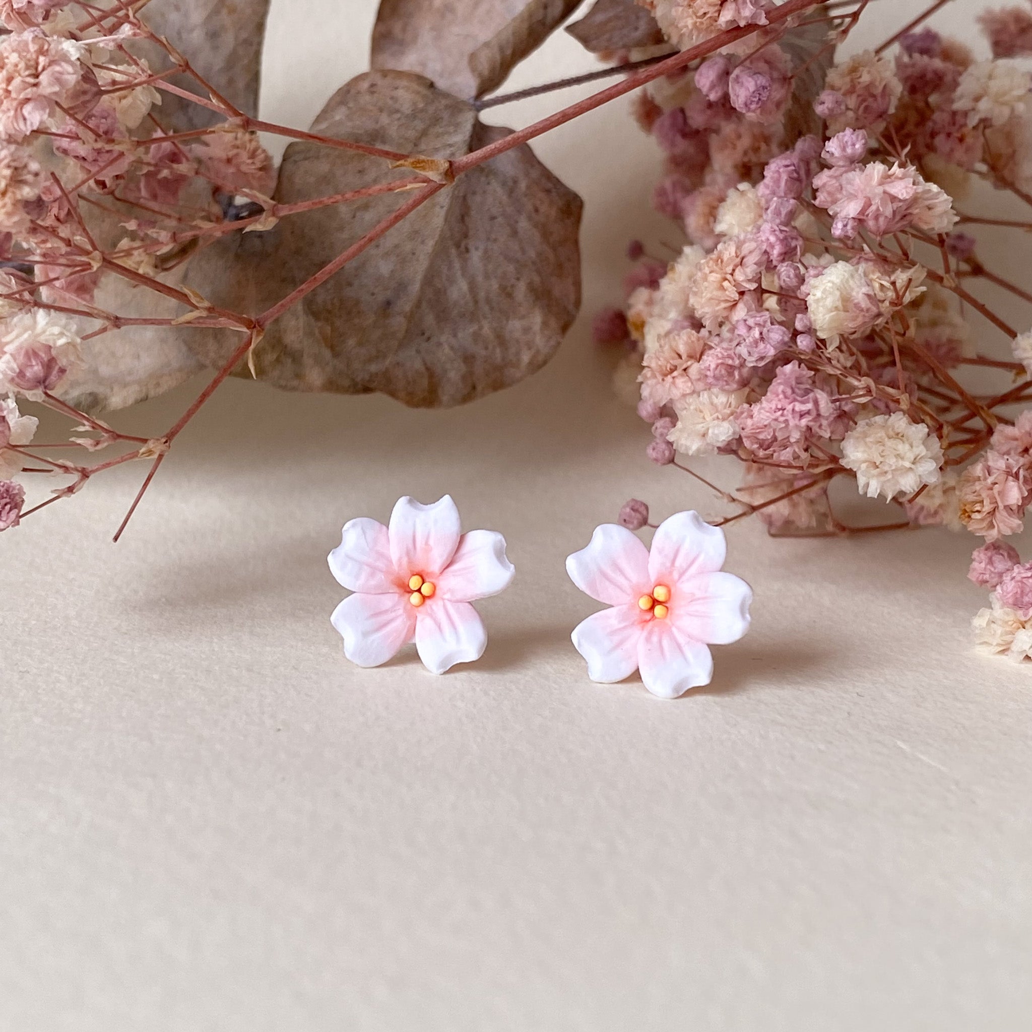 Sakura Studs