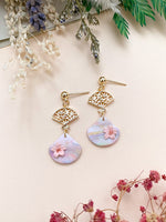 Load image into Gallery viewer, An - Oriental Fan Earrings
