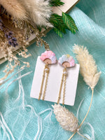 Load image into Gallery viewer, Haru Mini Fan Earrings
