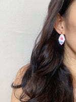 Load image into Gallery viewer, Sakura Fujisan Earrings
