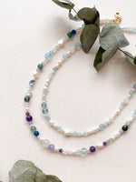 Load image into Gallery viewer, Pretty Stones Beaded Necklace
