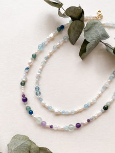 Pretty Stones Beaded Necklace