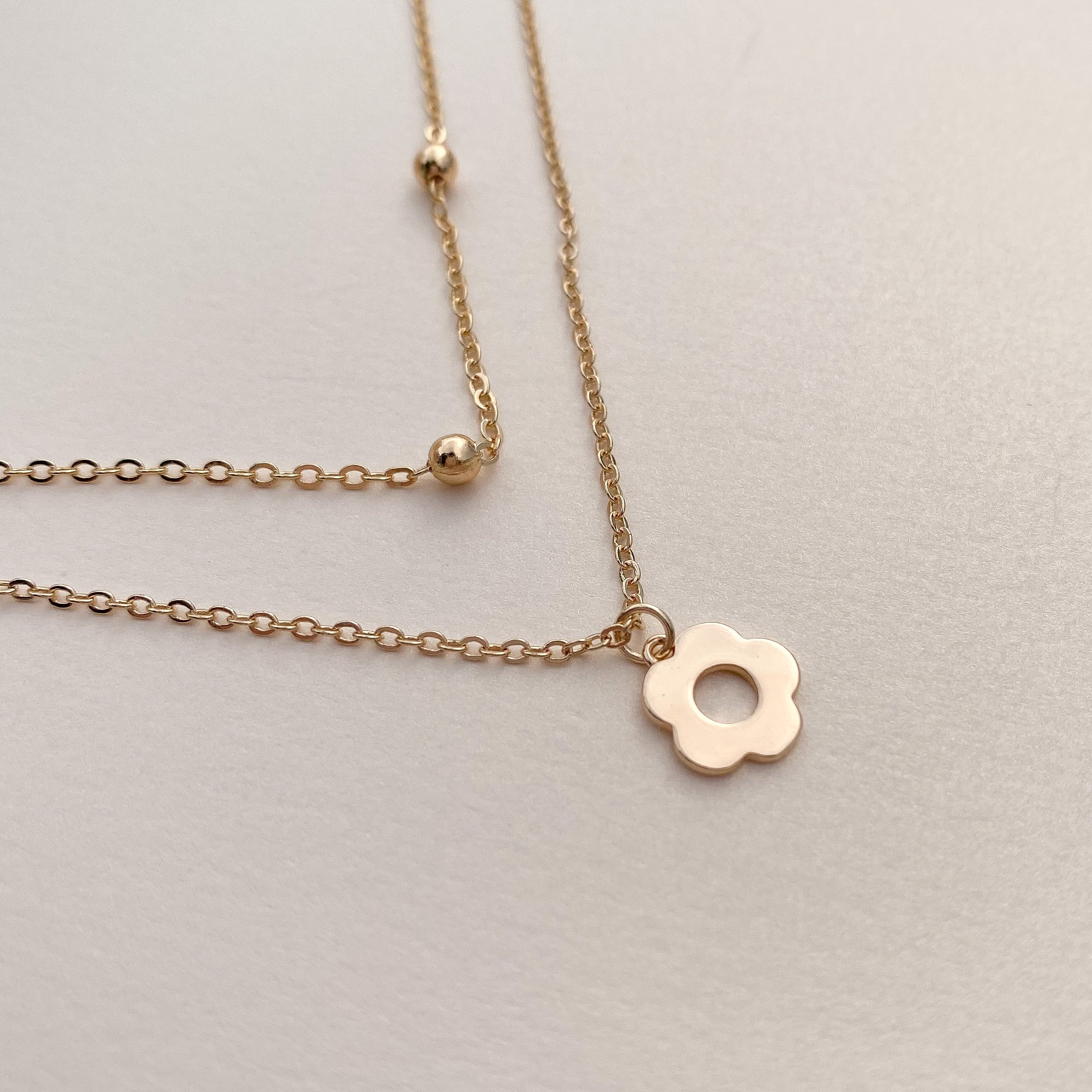 [Pre-order closed]14K Gold-Plated Tansy Layering Necklace