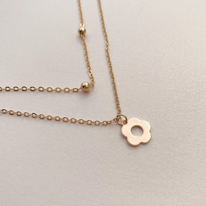 [Pre-order closed]14K Gold-Plated Tansy Layering Necklace