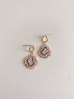 Load image into Gallery viewer, Neutral Geode Earrings (9 Styles)
