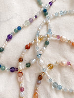 Load image into Gallery viewer, Pretty Stones Beaded Necklace
