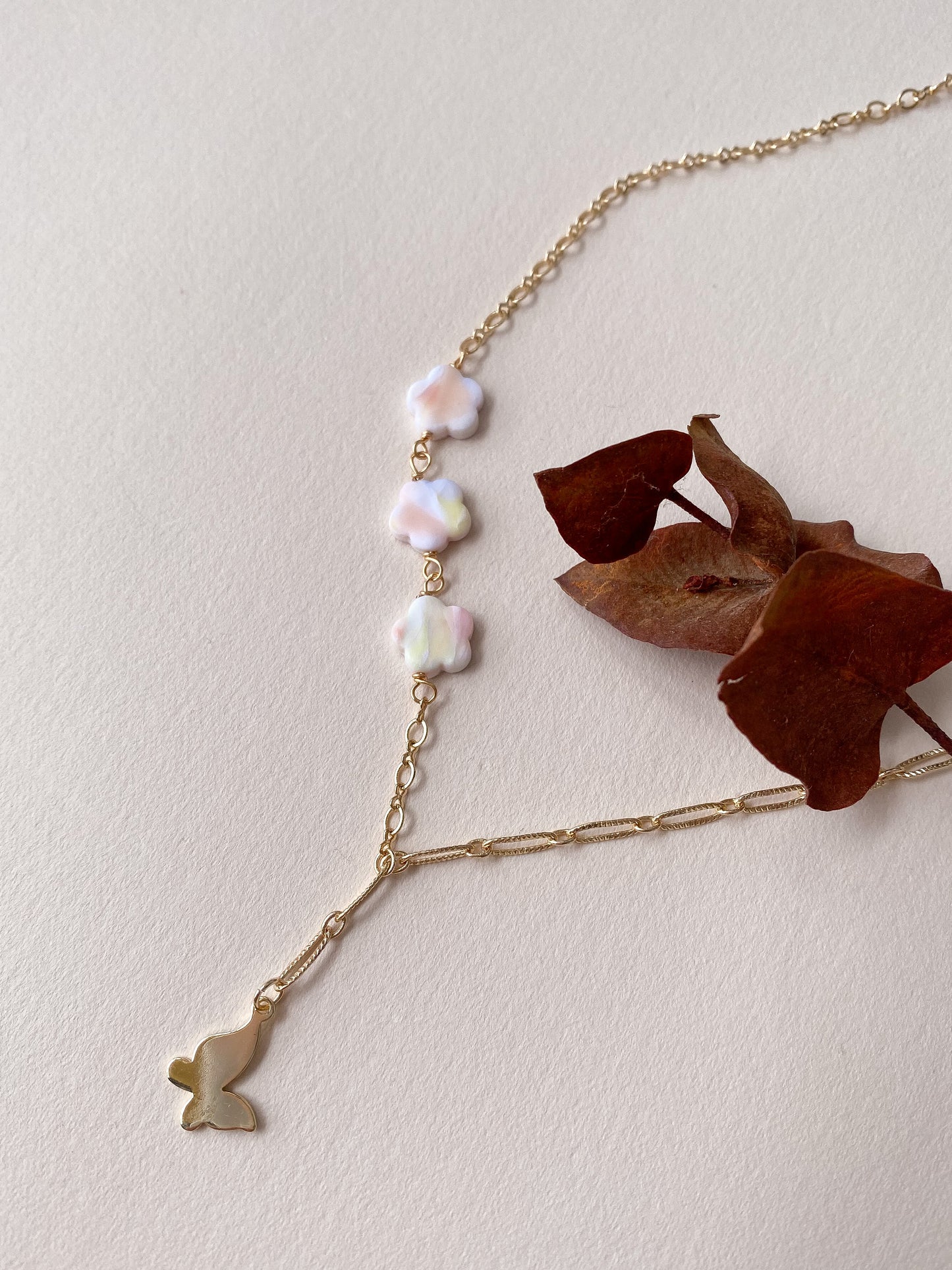 Butterfly Bush Necklace