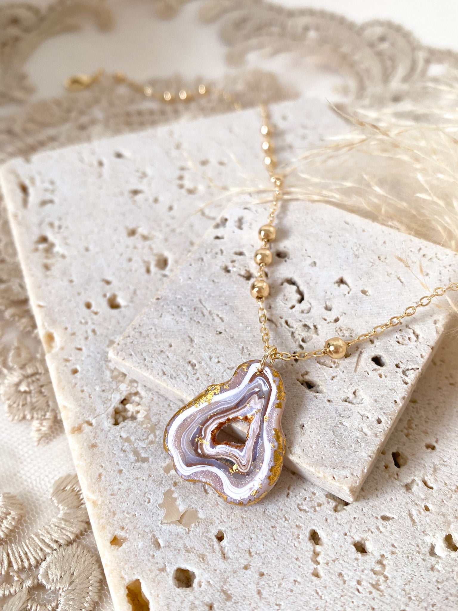 Geode Necklace