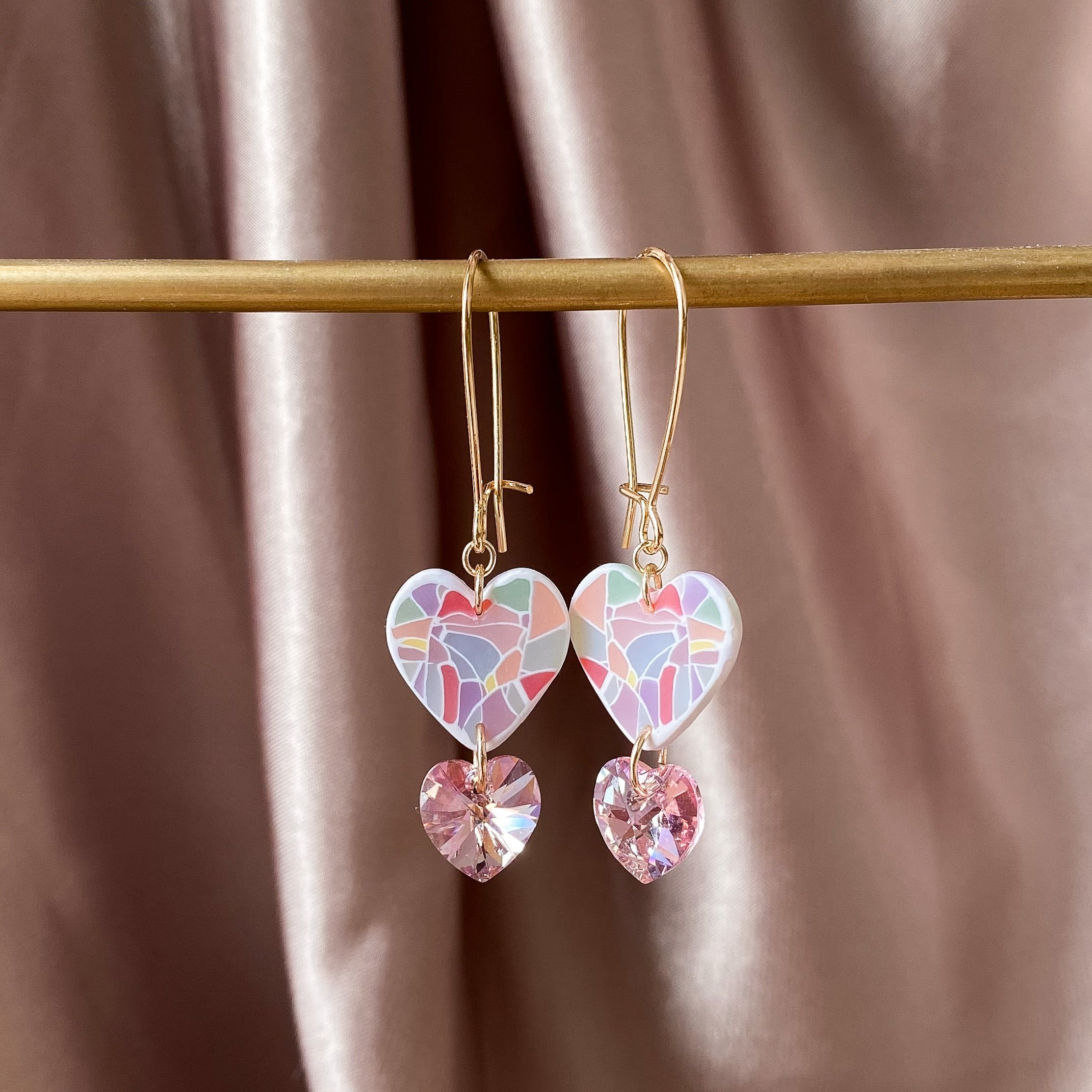 Heart to Heart with Swarovski Crystal