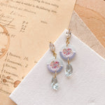 Load image into Gallery viewer, Aquamarine Heart with Swarovski Crystal
